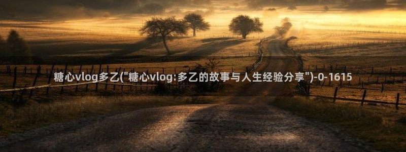 心糖vlog在线免费播放